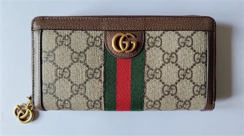 gucci ophidia zip around wallet black|Gucci ophidia zip around wallet.